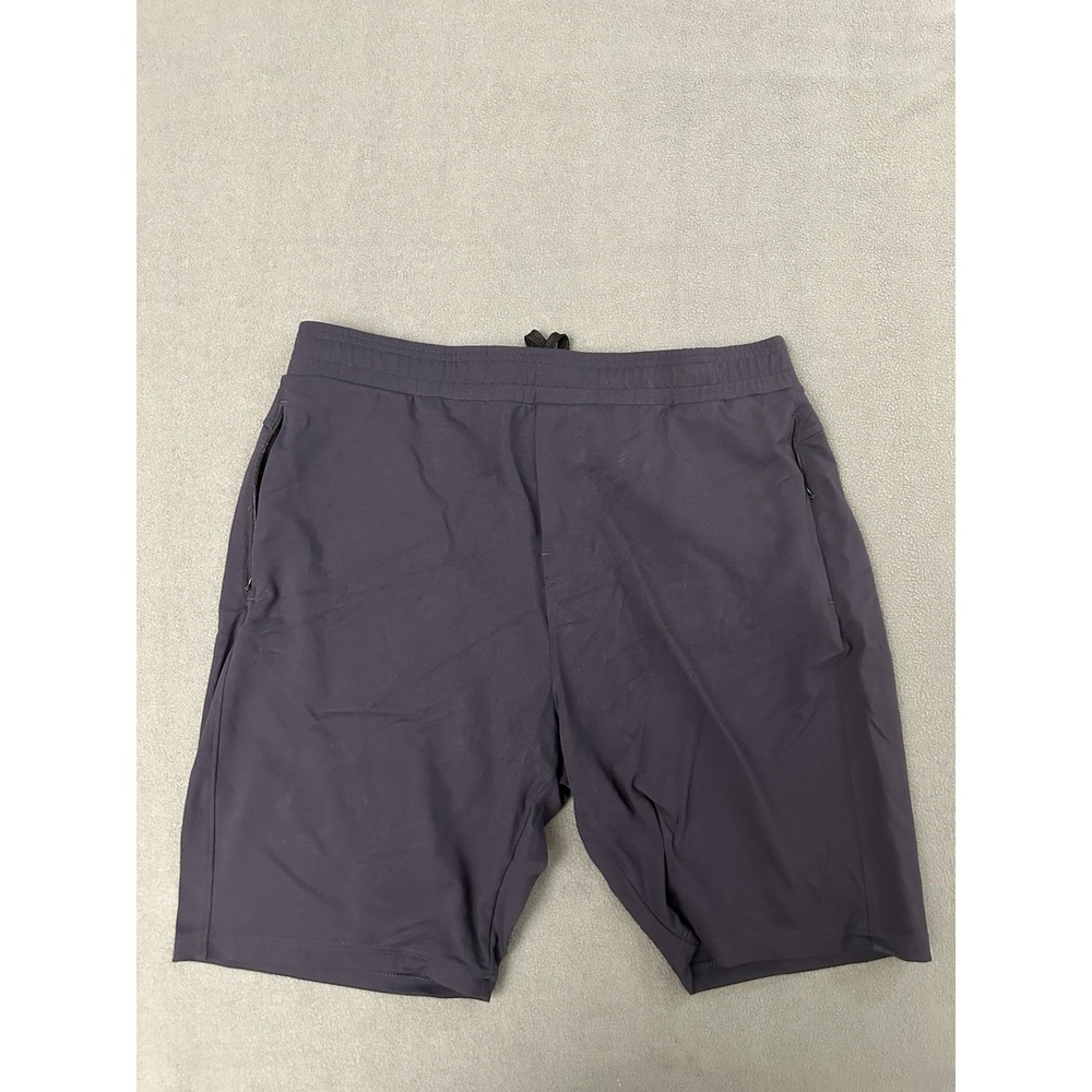 Public Rec Mens All Day Every Day Stretch Navy Performance Shorts Size 38 R